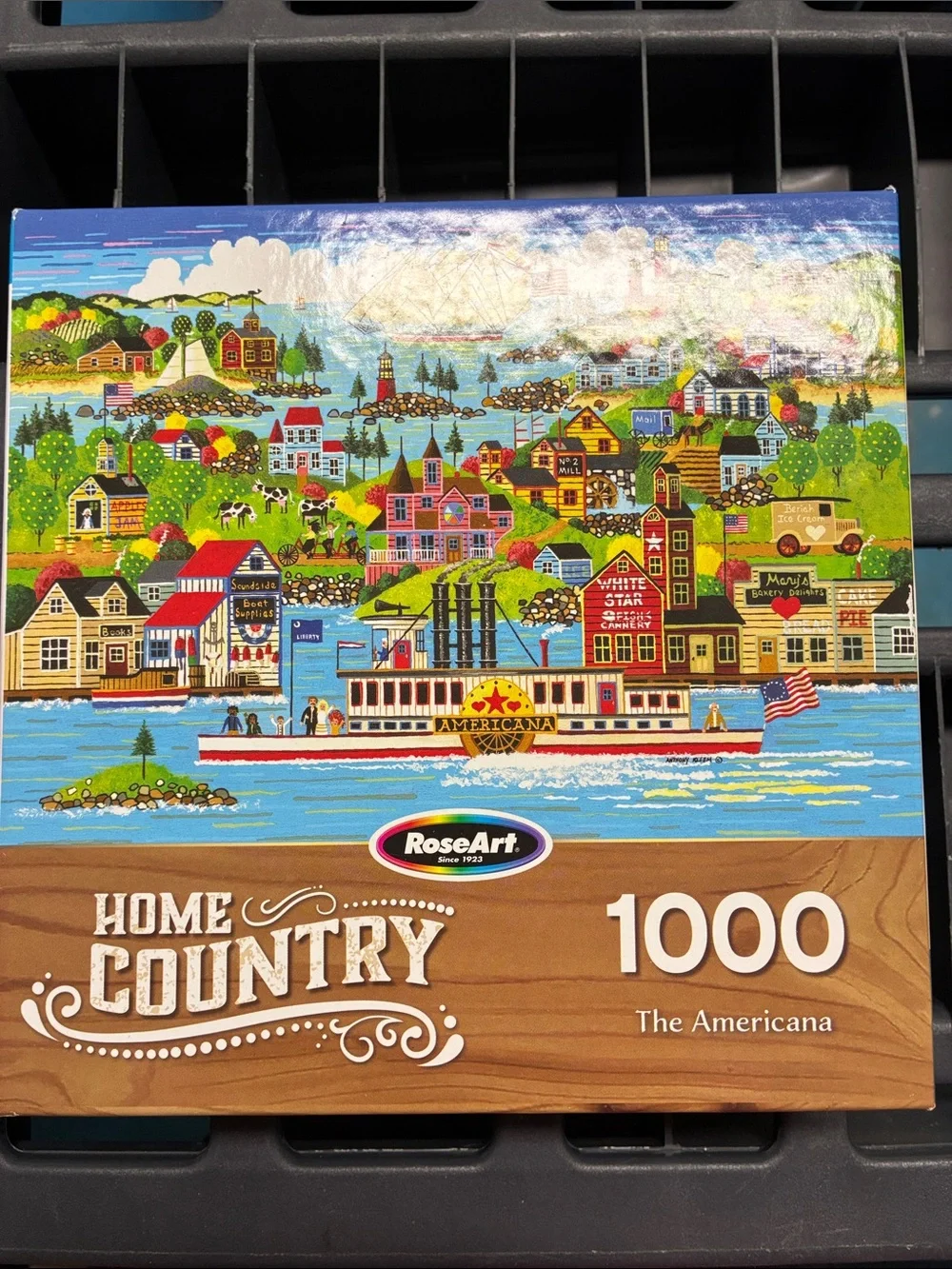 Home Country 'The Americana' 1000-Piece Puzzle - Colorful Multi